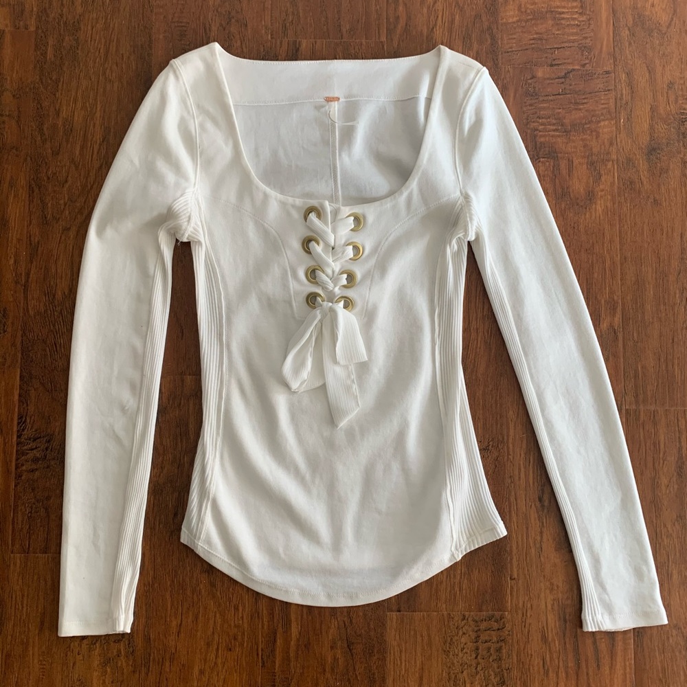 Free People long sleeved top